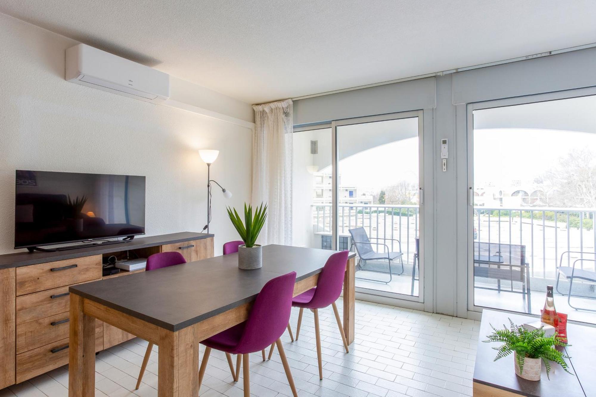Chez Edouard 362 - Superbe Appartement En Premiere Ligne De La Plage La Grande Motte Bagian luar foto